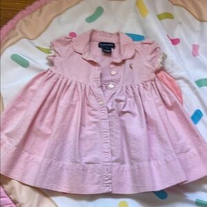 Ralph Lauren Pink Baby Dress